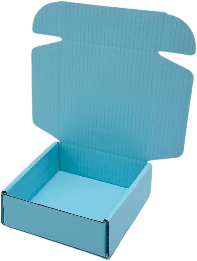 15 Pcs 6 x 6 x 2 inches Corrugated Cardboard Gift Boxes Recyclable Shipping - Image 5