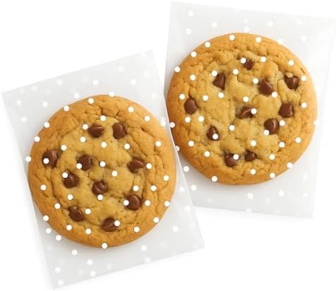 Morepack 4x6 Inch Cookie Bags Self Sealing Cellophane Bags 200 Pcs by Morepack