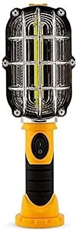 Handy Cordless Ultra Bright LED Work Light - Magnetic Base, Hands Free Emergency Light, Indoor Outdoor Compact Light (1) by DazzyD