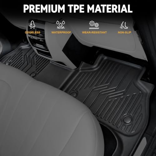 Floor Mats for 2019-2026 BMW X5 5-Seats Accessories - Image 3