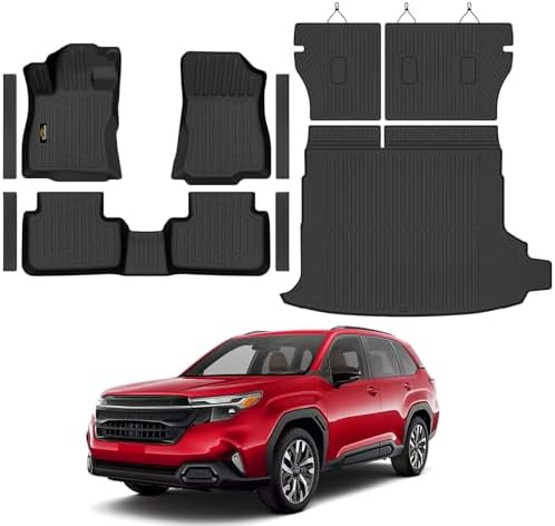 Floor Mats & Cargo Mat & Backrest Mat Custom for Forester Hybrid 2025 2026 by YonMeoo