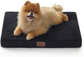Bedsure ComfyFleece Small Dog Bed with Washable Cover, 23x17 Cat Puppy Bed by BEDSURE
