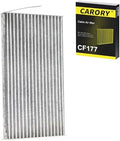 CARORY Cabin Air Filter w/Activated Carbon for 2009-2014 Nissan Cube, 2011-2017 Juke, 2011-2025 LEAF, 2013-2019 Sentra, 27277-3DF0A, 27891-1FC0A, 27891-1FD0A, 27891-3DF0A, CF177 by Carory