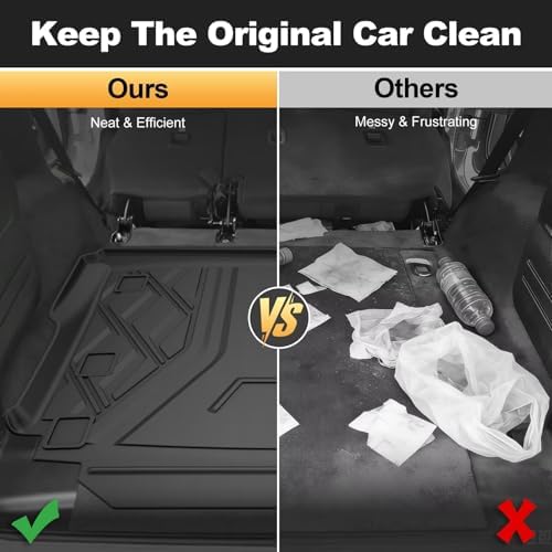Cargo Liner for 2018-2026 Jeep Wrangler JL 4X4 W/o OEM Subwoofer - Image 5
