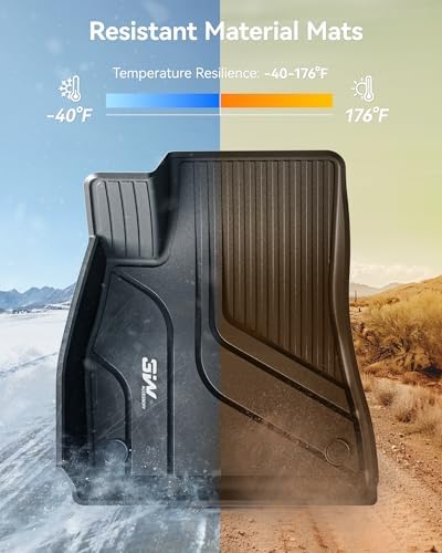 3W Floor Mats and Trunk Mat for Tesla Model 3 2021-2023 - Image 5