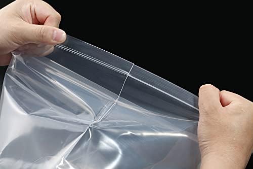 100Pcs 9"x12" Thick 3Mil Clear Reclosable Zip Seal Lock Plastic Poly Bags - Image 6