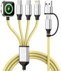 Travel Essentials Multi Charging Cable for iWatch Charger/iPhone 17, 5FT by MPATIBY