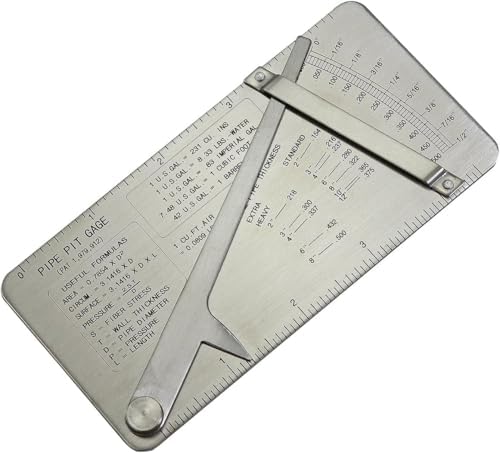 Pipe Pit Welding Gauge Gage Welder Inspection Measuring Tools - Image 5