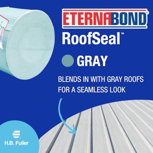 EternaBond RoofSeal Gray 6" x50' MicroSealant UV Stable RV Roof Seal Repair Tape | 35 mil Total Thickness - EB-RG060-50R - One-Step Durable, Waterproof and Airtight Sealant - Image 6