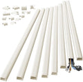 Yecaye TV Cord Hider, 125in Cord Cover, W1.18in H0.6in, Beige by Yecaye