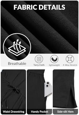 Womens Terry Cloth Cover Up Hooded Swim Cover with Zipper and Pocket - Image 5