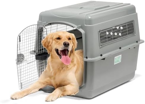 Petmate Sky Kennel for Air Travel, 40in Dog Crate for Pets 70 to 90lbs by Petmate