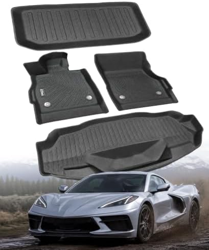 Floor Mats for Chevy Corvette C8 2020-2026 by RYStark