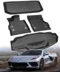 Floor Mats for Chevy Corvette C8 2020-2026 by RYStark