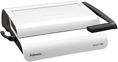 Fellowes Pulsar+ Comb Binding Machine (5006801) and Clear PVC Binding Covers - Image 3