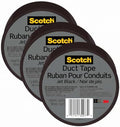 Scotch Duct Tape, 1.88 in x 20 yd, Jet Black, 1 Roll (920-BLK-C) (Pack of 3) by ScotchBrand