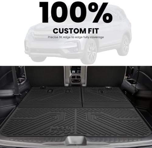 LASFIT All Weather Cargo Mats for Honda Pilot 2016-2022 - Image 4