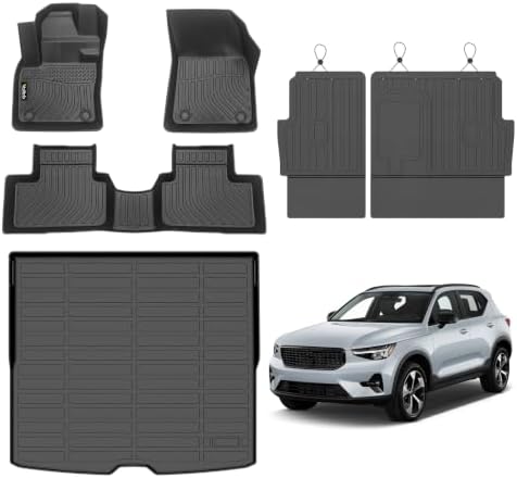Floor Mats for Volvo XC40 2019-2026 (Not for Recharge) by Wailtnb