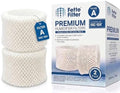 HAC-504 Premium Humidifier Wicking Filter Compatible with Honeywell HAC-504 HAC-504AW HAC504V1 Humidifier Replacement Filter A Replacement for Honeywell Filter HCM 350 & Cool Mist Humidifiers. (2QTY) by Fette+Filter