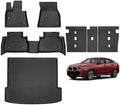 Naibeve Floor Mats for 2020-2025 BMW X6 M/M50i/sDrive40i/xDrive40i G06 - All Weather Custom Fit for BMW X6 Floor Mats & Cargo Mats & Backrest Mat Accessories by NAIBEVE-USA