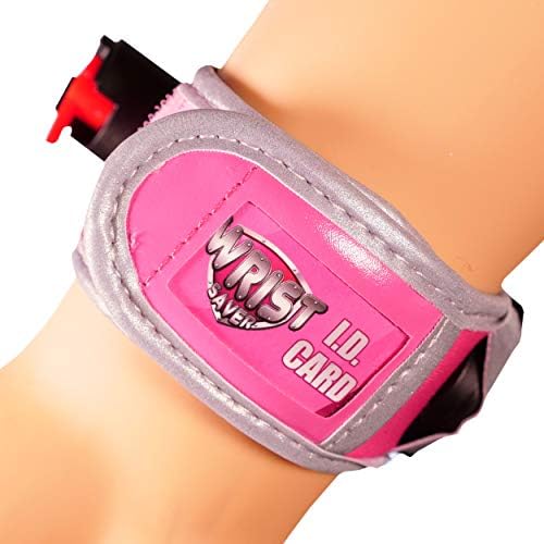Police Strength OC Pepper Spray for Running, Lightweight Compact Self Defense Wristband Ideal for Women Runners, Joggers & Walkers w/ID Card, LED Light & Reflective Edging - Image 4