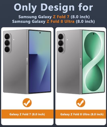 FNTCASE for Samsung Galaxy Z Fold 8 Ultra / Z Fold 7 Case, Fit for Magsafe - Image 2