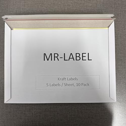 Mr-Label - 1”×8” Printable Kraft Soap Wrap Labels - Belly Band Stickers for Handmade Soap Bars – Laser & Inkjet Compatible, Easy Application, Permanent Adhesive(25 sheets/125 Labels) - Image 6
