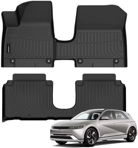 AUXKO All Weather Floor Mats for Hyundai IONIQ 5 2026 2025 Movable Console by AUXKO