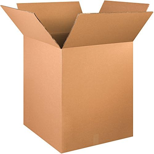 Tape Logic TLHD242430DW Double Wall Boxes, 24" x 24" x 30", Kraft (Pack of 5) by TapeLogic