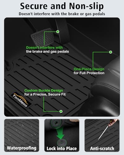 Floor Mats & Cargo Mat & Backrest Mat Custom for Ford Escape 2020-2025 2026 - Image 4