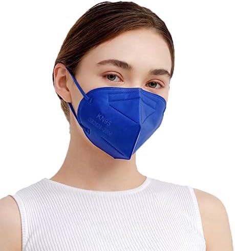 SAROULU 5-Layer Breathable Disposable KN95 Face Masks Respirator Cup Dust Safety Protection Mask by SAROULU
