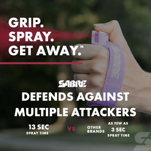 SABRE Runner Pepper Gel Spray for Running, Walking & Personal Safety - Image 3