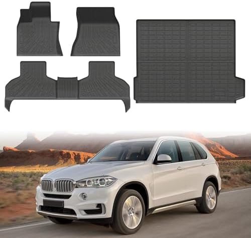 Mixsuper Floor Mat & Cargo Liner for BMW X5 (F15) 2014-2018 by Mixsuper