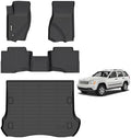 AIPOIL® Floor Mats & Cargo Liner Set for 2005-2010 Jeep Grand Cherokee All-Weather Easy to Clean All-Round Protection Full Set Automobile mats Accessories - Black by AIPOIL