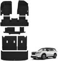 3W Floor Mat & Cargo Mat & Back Mat for Nissan Pathfinder 2022-2026 8 Seats by 3W