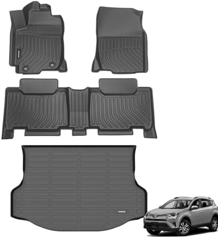 ANBINGO® Floor Mats & Cargo Liner for RAV4 2013-2018 (Not Hybrid or Prime) by ANBINGO