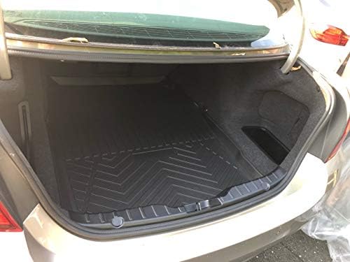 Rear Trunk Liner Tray Mat Pad for BMW 5-Series F10 M5 2011 2012 2013 2014 2015 2016 Floor Cargo Cover Protection Dirt Mud Snow All Weather Season Waterproof 3D Laser Measured Custom Fit C - Image 4