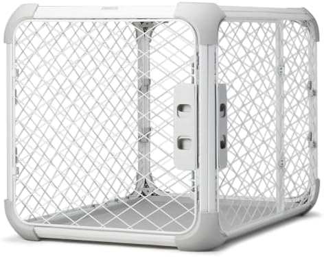 Diggs Evolv Modular Dog Crate for Dogs 18-22" Tall, Ash, Intermediate by Diggs