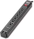 Eaton Tripp Lite TLP606USBB 6 Outlet Black Surge Protector with USB & USB-C by TrippLite