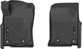 Husky Liners Weatherbeater Floor Mats | Fits 2013-2024 Toyota 4Runner, 2014-2023 Lexus GX460 | Front Row, 2-pc Black - 13721 by HuskyLiners%C2%AE