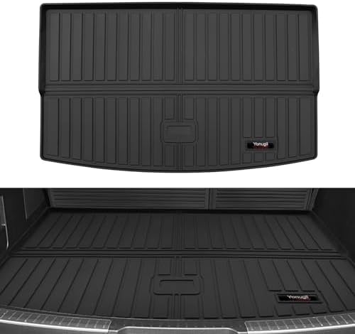 Custom for 2018-2024 Ford Expedition Max/Lincoln Navigator L Cargo Mats Trunk Liner All Weather TPE Protection Mat Accessories (for 18-24 Ford Expedition Max/Lincoln Navigator L) - Image 3