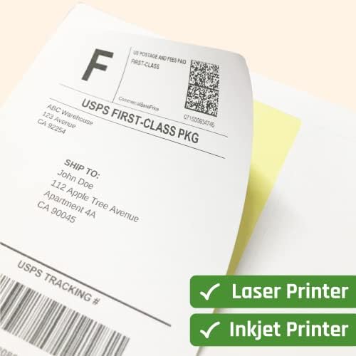 Sticker Paper for Printer, Printable Matte White Sticker - 30 Sheets - Image 4