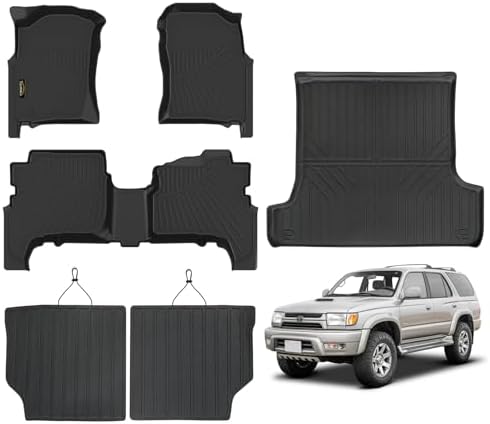 Floor Mats & Cargo Liner & Backrest Mat Custom for Toyota 4Runner 1996-2002 by YonMeoo
