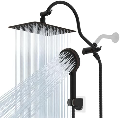 Hibbent All Metal cUPC Certified High Pressure Rainfall 10'' Shower Head by Hibbent