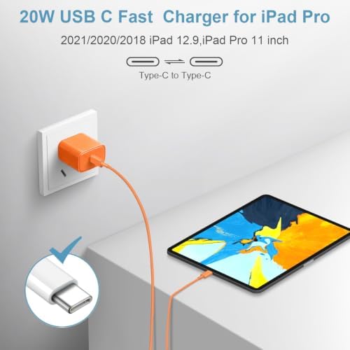 iPhone 17 16 15 Charger Fast Charging 3 Pack USB C Charger Block - Image 4