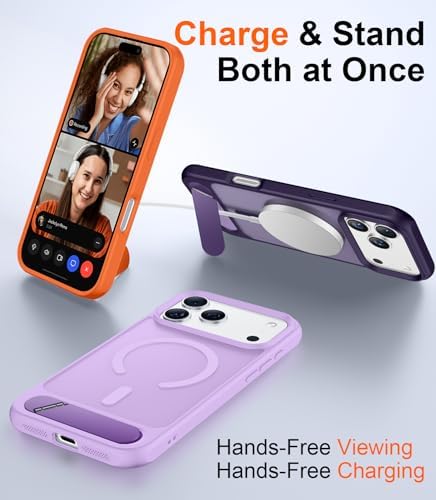 Temdan Magnetic for iPhone 18 Pro Max Case/iPhone 17 Pro Max Case Stand - Image 3