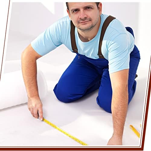 Amylove Temporary Floor Protection Roll for Construction, 100 Feet, White - Image 6