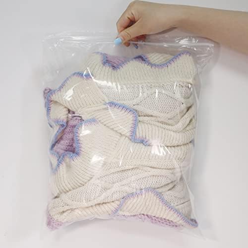 iMailer- 100 Count - 12" x 15" Large Clear Reclosable Zip Bags - Image 5
