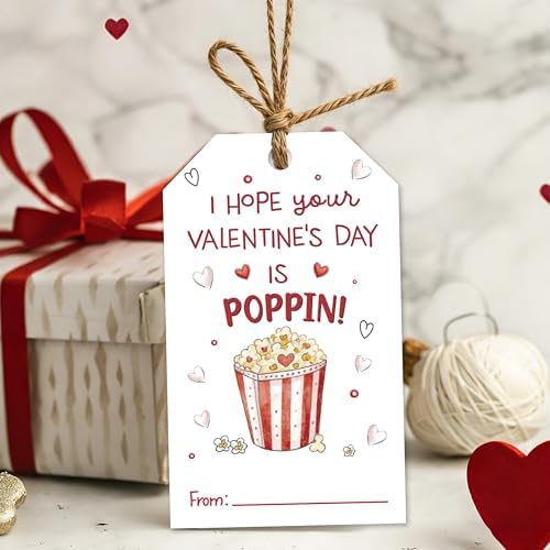 NSHIFMO Valentine'S Day Gift Tags - 50 Happy Valentine'S Day Tags With String by Unknown
