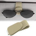 BFXM Car Sunglass Holder, Magnetic Leather Sunglass Holder by BFXM